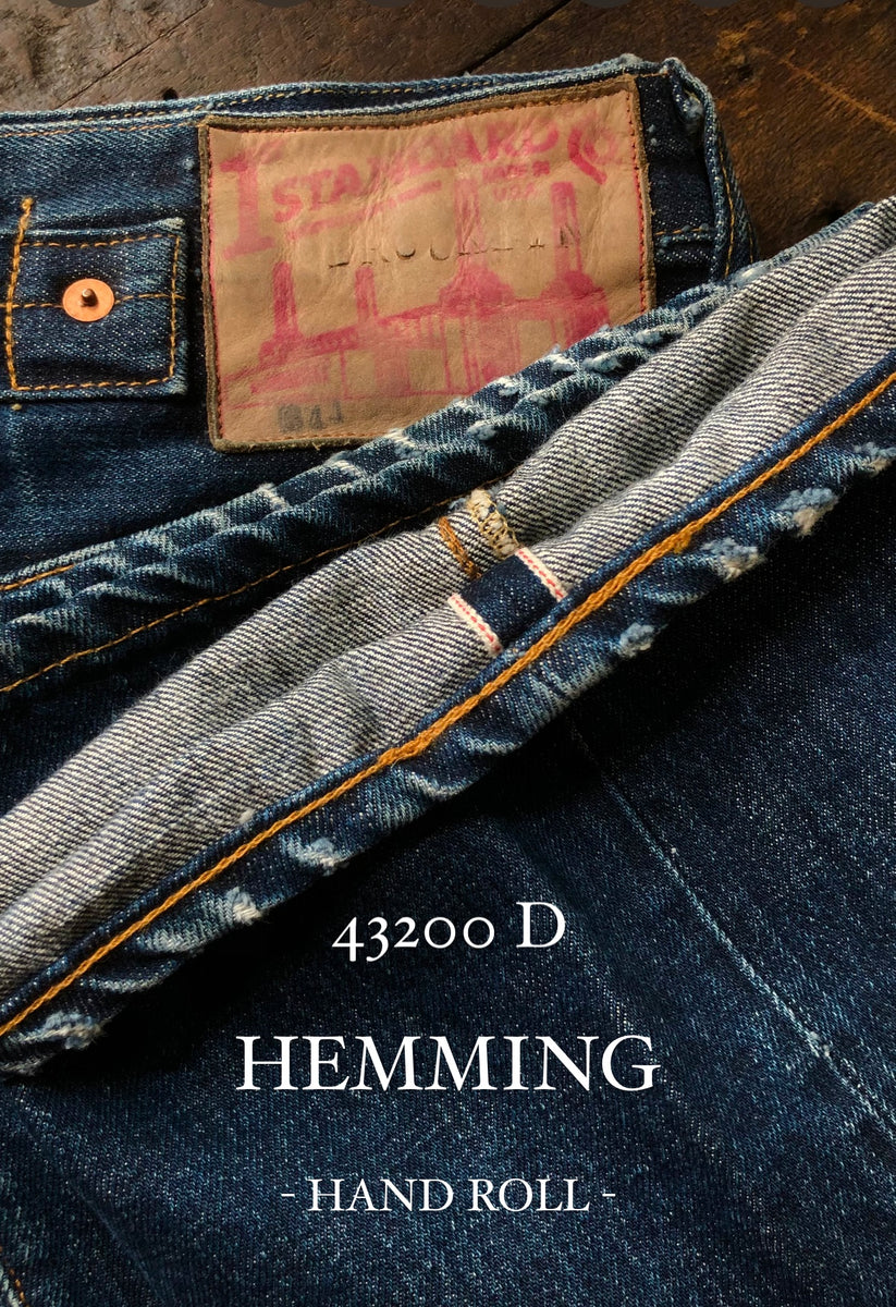Chainstitch Jeans HEMMING / Union Special 43200 D – First Standard