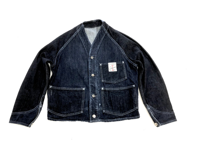 Waist Jacket 389 / Mixed Denim / size 44