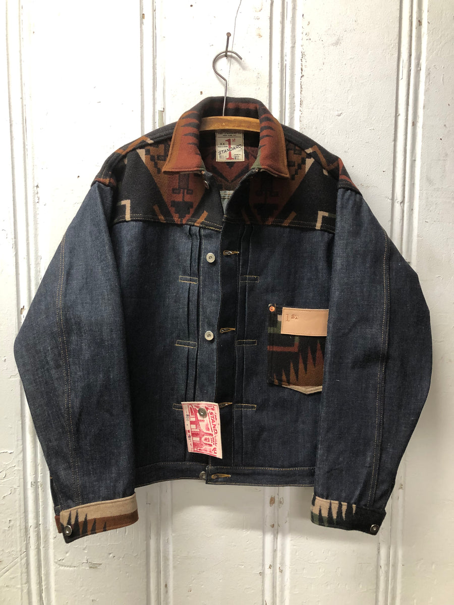 896 / 1st Type Jacket, Denim & Wool