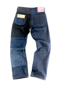 Patchwork Jeans / 4 19 24 / size 34