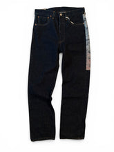 644 Patchwork Jeans / Cone Mills Selvedge Denim / W32 L32