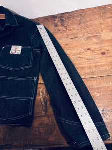 Work Jacket Denim, Twill Salt & Pepper / size 44