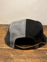Denim Color-Block hat / Upcycled