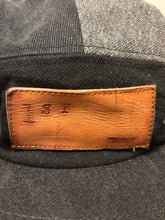 Denim Color-Block hat / Upcycled