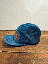 Denim Color-Block hat / Upcycled
