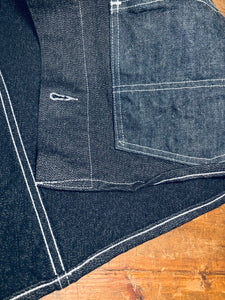 Work Jacket Denim, Twill Salt & Pepper / size 44