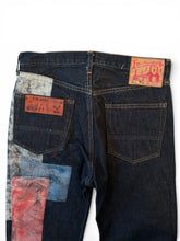 644 Patchwork Jeans / Cone Mills Selvedge Denim / W32 L32