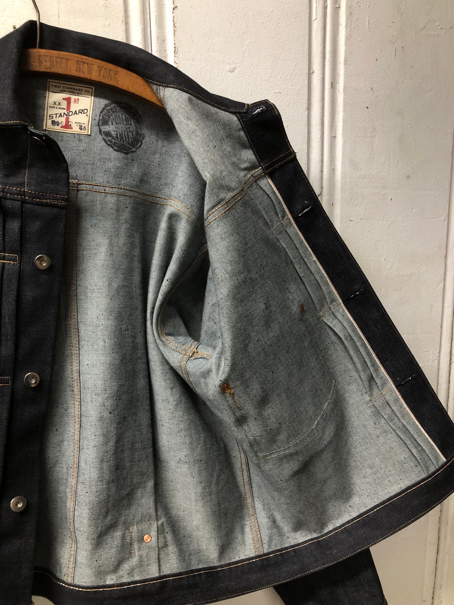 896 / 1st Type Jacket, Denim – First Standard