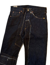 644 Patch Work Jeans / Cone Mills Selvedge Denim / W33 L30