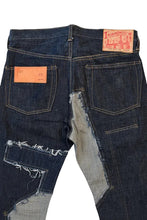 644 Patch Work Jeans / Cone Mills Selvedge Denim / W33 L30