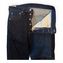 419 Patchwork Jeans / Cone Mills Selvedge Denim / W33 L30