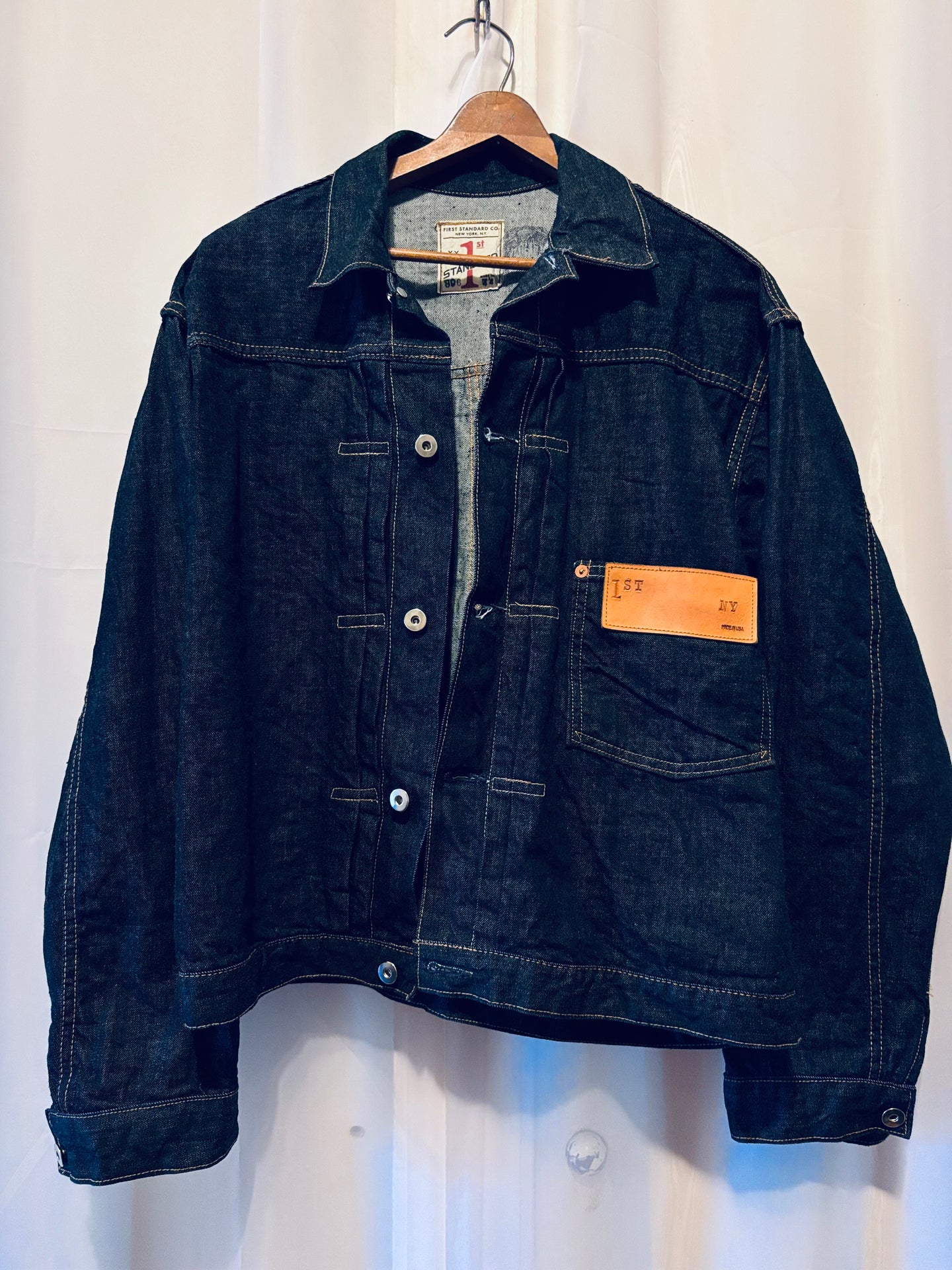 T-Back Denim Jacket / 896 / size 44