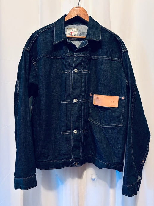 T-Back Denim Jacket / 896 / size 46