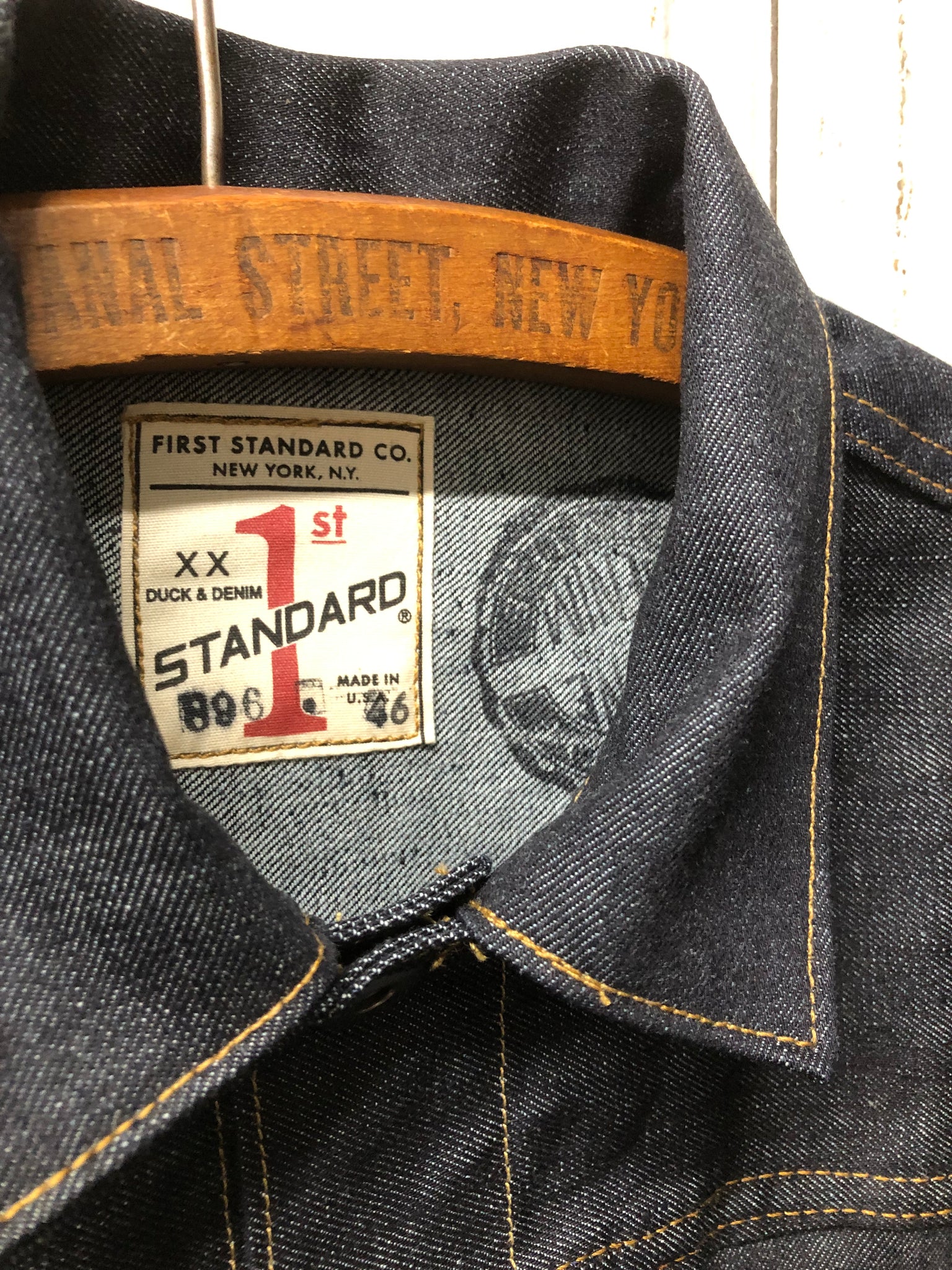 896 / 1st Type Jacket, Denim – First Standard