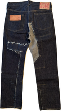 644 Patch Work Jeans / Cone Mills Selvedge Denim / W33 L30