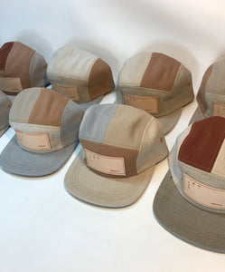 Brown Recycled Denim Hat