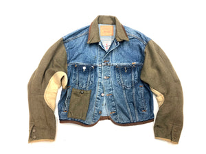 item 672 / motorcycle jacket / m