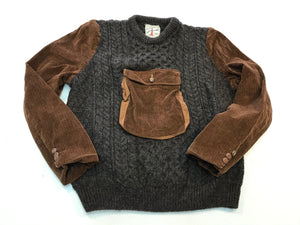 Corduroy and Wool Sweater / ReWork